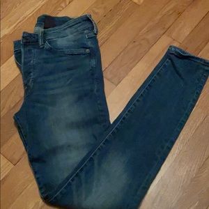 H&M &Denim high rise jeans